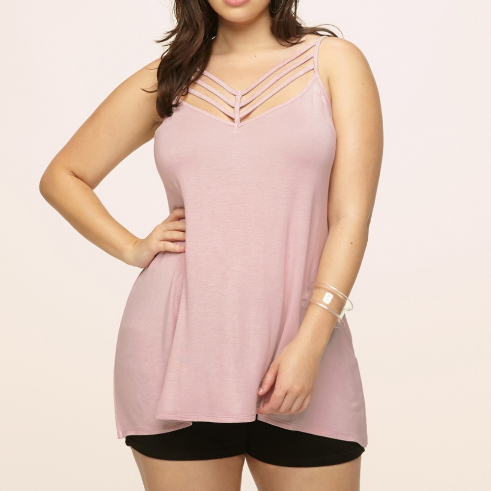 NWT Loralette Cage V-neck tank
